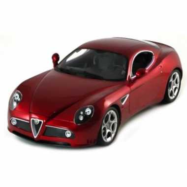 Modelauto alfa romeo c8 conpetizione rood metallic 1:32