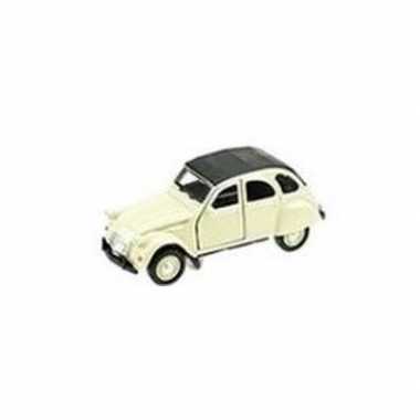 Modelauto citro?n 2cv wit 1:36