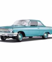 Modelauto chevrolet bel air 1962 1 18