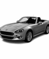 Modelauto fiat 124 spider grijs schaal 1 24 17 x 7 x 5 cm