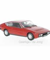 Modelauto matra simca bagheera 1974 rood schaal 1 24 16 x 7 x 5 cm