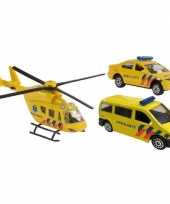 Speelgoed 112 ambulance set 3 delig